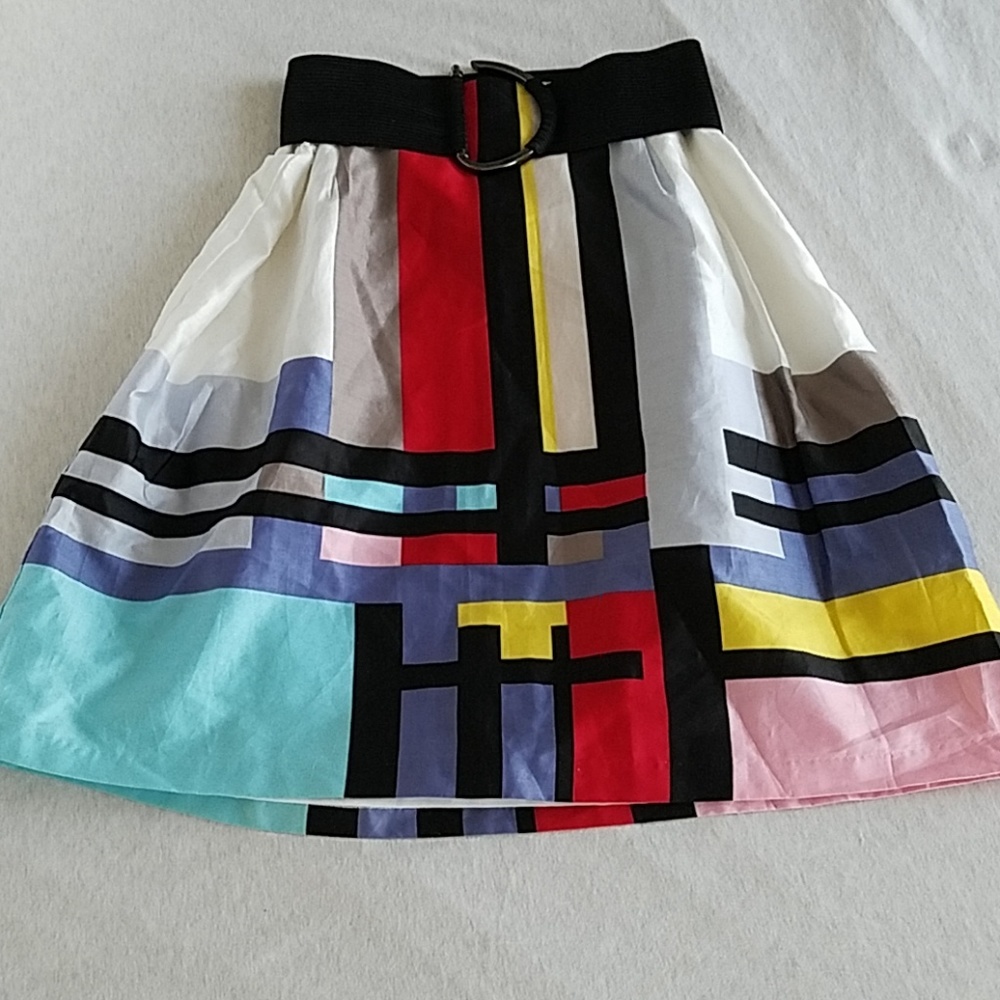 Really pretty A line midi skirt EUC